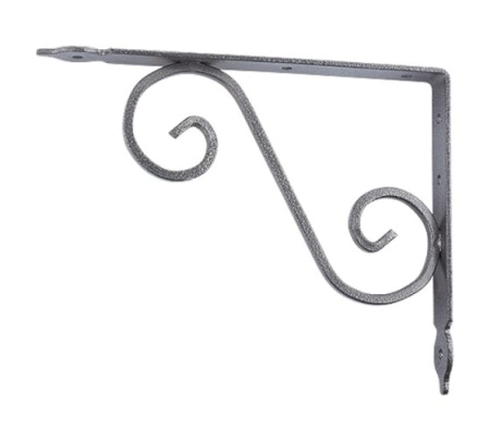 Кронштейн декоративный 145х110х25х3мм, темно-серый//СИБРТЕХ (94060)