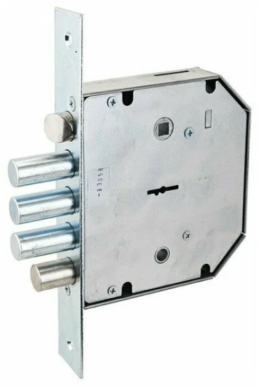 Замок врезной "ReX" (3.8 ) 5кл.левый "Эльбор"