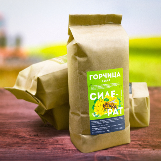 Сидерат Горчица Белая 1кг ФАСОВКА