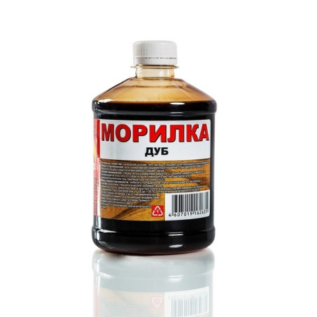 Морилка дуб пэт/т 0,5л/0,4кг/20шт Вершина
