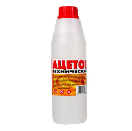 Ацетон 1,0л/0,8кг Вершина