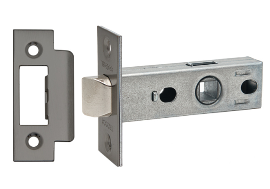 Защелка дверная 6-45 "TRODOS" (черный никель) 206045