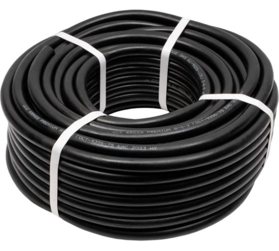 Рукав кислородный d=6,3мм, GCE KRASS Premium (черный) бухта 40м./ 2921021