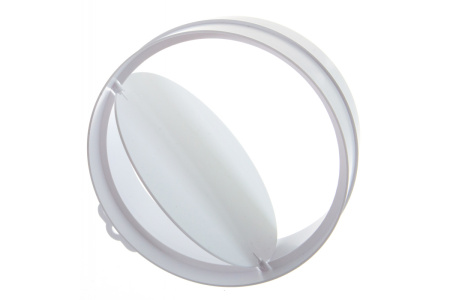 Соединитель с обрат клапаном пластик D160 16СКПО