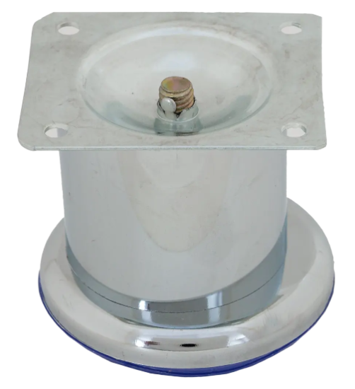 Опора декор.для диванов 50*60мм 001 ( не регулир., ножка метал ) 6571