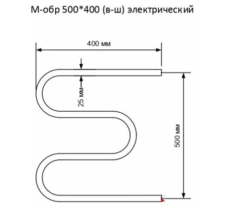 ПСШ М-обр.электрический 500*400 САНПРИЗ 11050