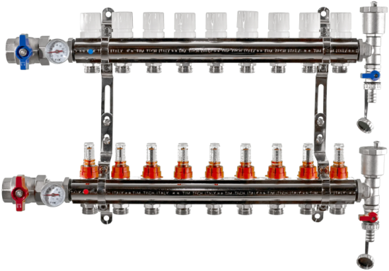 Коллекторная группа TIM КА009 с расходомерами 1