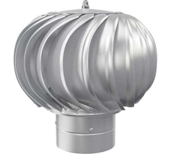 Турбодефлектор ТД-125ц  нерж.сталь D125