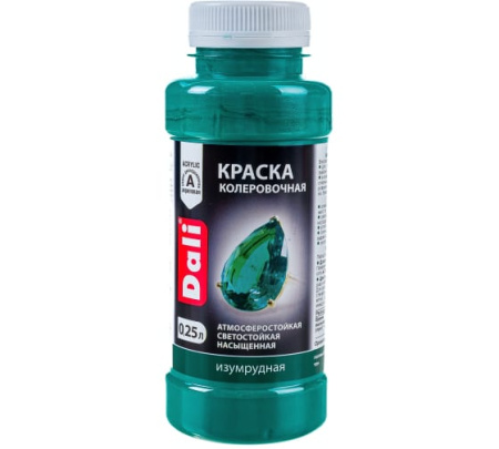 Паста колеровочная DALI 0,25л Изумруд Рогнеда