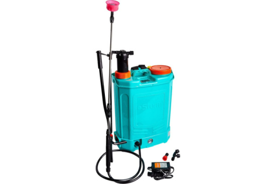 Опрыскиватель ранцевый аккумуляторный GS8216ВМ 16л.Sturm!