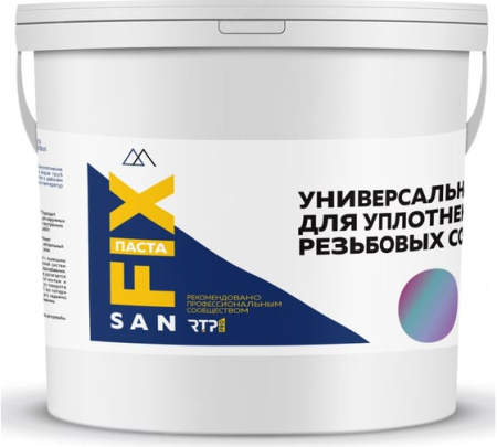 Паста уплотнительная универ. 450мл графит SANFIX