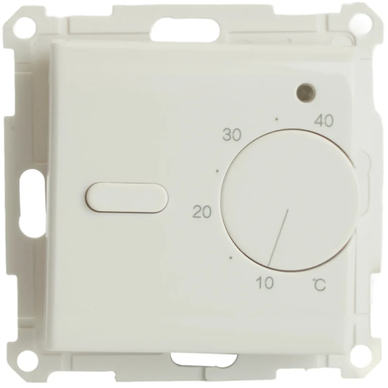 Терморегулятор для теплого пола механический 3500W Катрин белый GLS00-7117-01