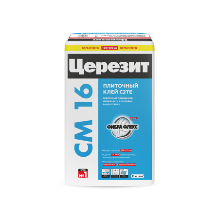 Клей д/плитки эластичный CEREZIT 25кг CM 16