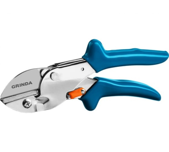 Секатор Р-44 с стал. рукоятками, контактный 190мм GRINDA 423444