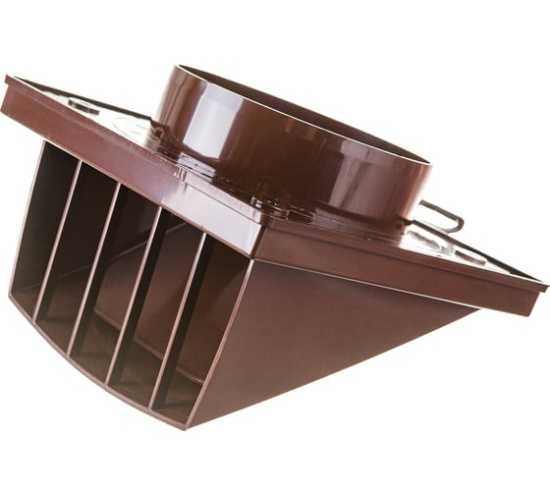 Выход стенной 150х150 D100 с обрат. клап 1515К10ФВкор