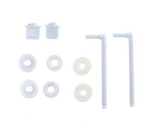 Сиденье для унитаза Ирма голубоватобелый