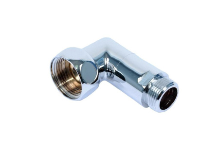 Соединение для ПС угловое 1"х1/2" г/ш (хром)