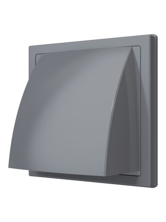 Выход стенной 150х150 D125 с обрат. клап 1515К12,5ФВсер