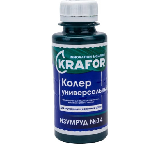 Краситель унив. №14 изумруд (100мл, 6шт) 108 шт.