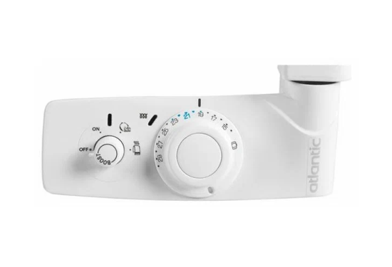 Полотенцесушитель электрический Atlantic ADELIS W 500W плоский белый 984х556х115