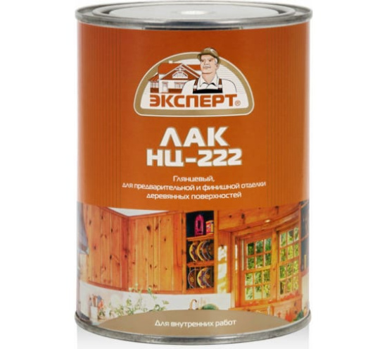 Лак НЦ-222 0,7кг 12шт Мебельный Эксперт (15461)
