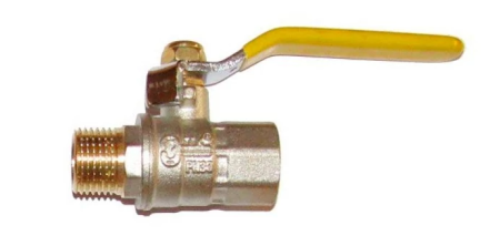 Кран шаровый газовый 3/4" г/ш ручка