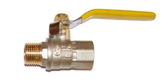 Кран шаровый газовый 3/4" г/г ручка