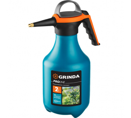 Опрыскиватель ручной 2 л. GRINDA , PP-2 помповый, колба из полиэтилена 425052