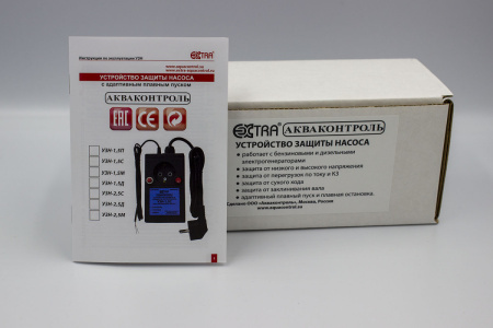 Устройство защиты насоса EXTRA УЗН-2,5С Акваконтроль(для скважинных насосов 0,75-2,5Квт)