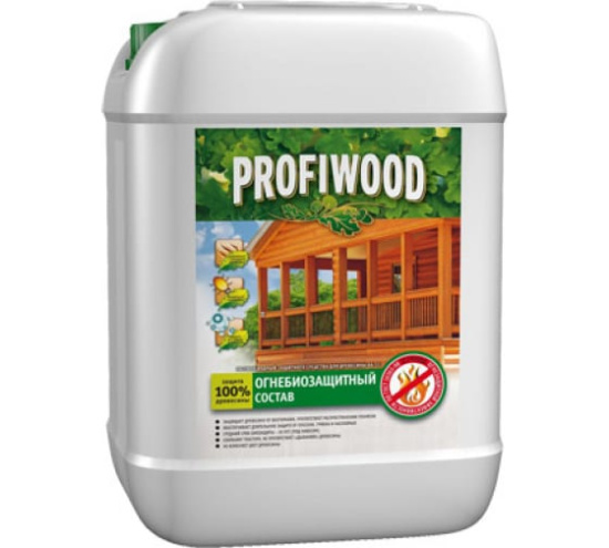 Огнебиозащитный состав для древесины 5 кг (ср концентрир) PROFIWOOD Эмпилс
