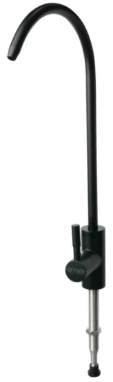 Кран для фильтра Гейзер Flowmaster Colour черный 25756