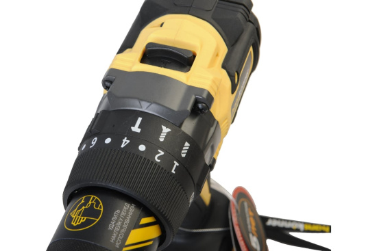 Дрель аккум. Hanskonner HCD2065PRO б/щ 18В, 65Нм 2,0+4,0Ач 13мм кейс 