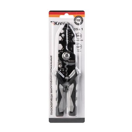 Плоскогубцы KRANZ 15в1 KR-12-4657-5