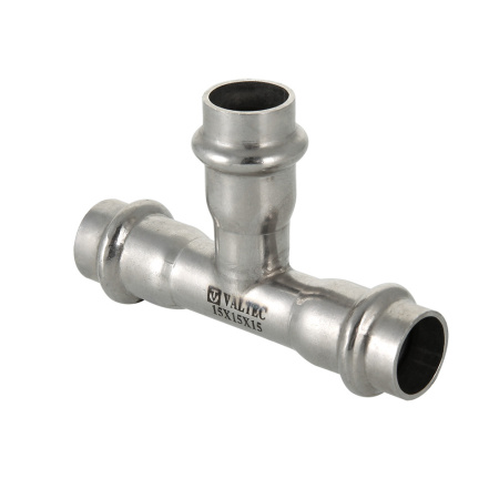 Тройник нерж. сталь 35х15х35 VALTEC	