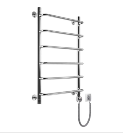Полотенцесушитель AQUATTRО лесенка 1" прямая П4 Ш400хВ600мм Q08-0044