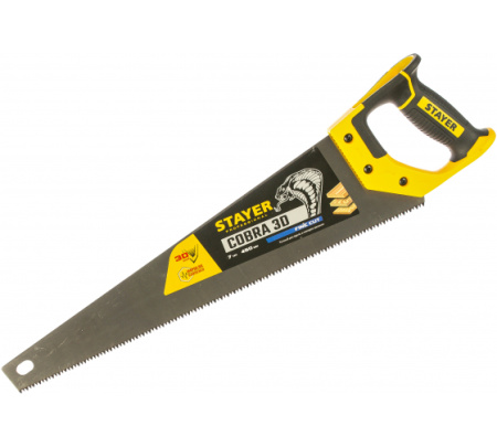 Ножовка универсальная (пила) Cobra7 STAYER 450мм, 7TPI, 1510-45_z02