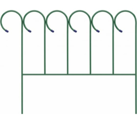 Заборчик садово-парковый "Барашек", 0,7 х 0,9см,  (65041)