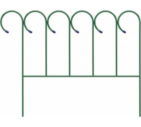 Заборчик садово-парковый "Барашек", 0,7 х 0,9см,  (65041)
