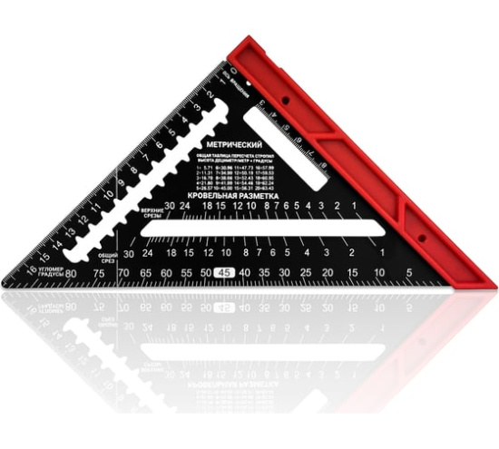 Угольник многофункц. 7 В 1 Profi 1,9мм Vertextools 3046-1