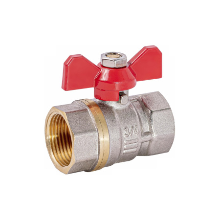 Кран шаровый I-Tech/Ferat 1" г/г бабочка 