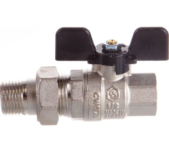 Кран шаровый STOUT 1/2" г/ш  Американка 