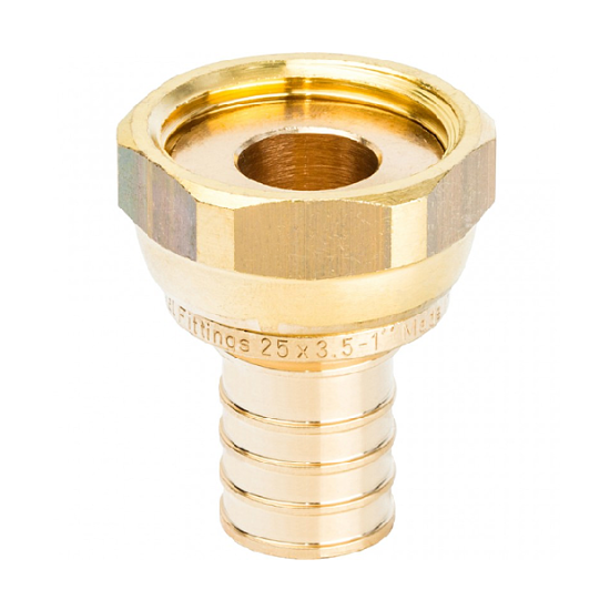 Муфта аксиальная с накидной гайкой 20х1/2 H-JS2002F