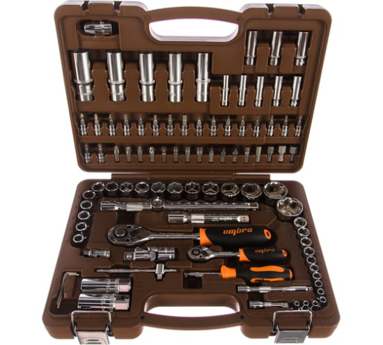 Набор инструмента универсальный 1/4" 1/2"DR 94 предмета OMT94S