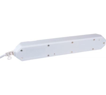 Фильтр сетевой ЭРA USF-5-es-1.5m-USB-W (белый) с зазем.,3 x 0.75мм2 с выкл.,5гн, 2USB, 1,5м (018555)
