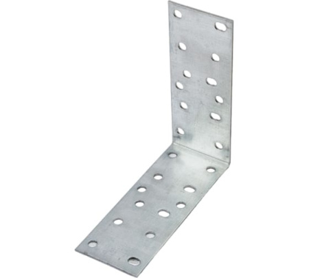 Крепежный уголок равносторонний 2,0 мм, 100х100х40