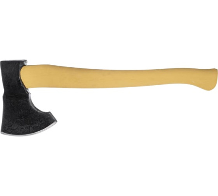 Топор кованный, в сборе, 1100 г, деревянное топорище, 500 мм, таежный "Тигр", г. Вача// 21695