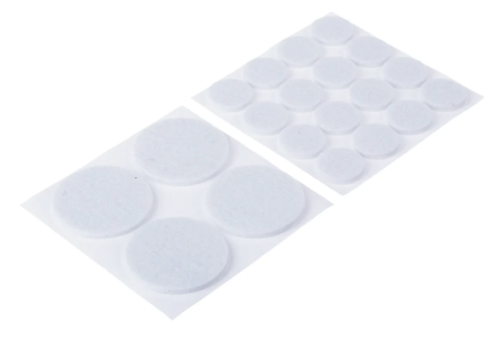 Накладки-протекторы для мебели, 4шт-3,7см, фетр/ 639-047