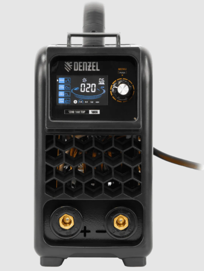Аппарат инвертор. дуговой сварки SDM-160 Top, 160 А, ПВ 80%// Denzel 94354