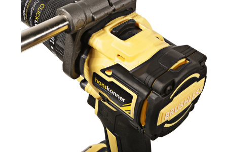 Дрель аккум. Hanskonner HCD20165PRO б/щ 18В, 165Нм 2,0+4,0Ач 13мм кейс 