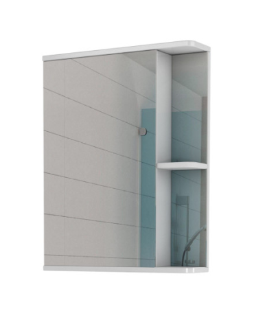 Шкаф зеркальный Домино Норма 1-50 левый 147913